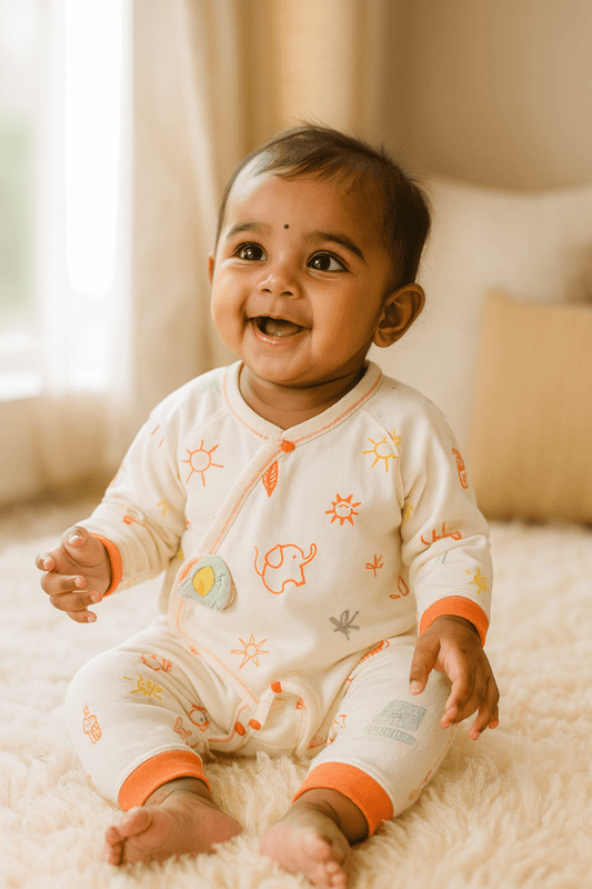 Playtime Side - Tie Romper - Little Haven