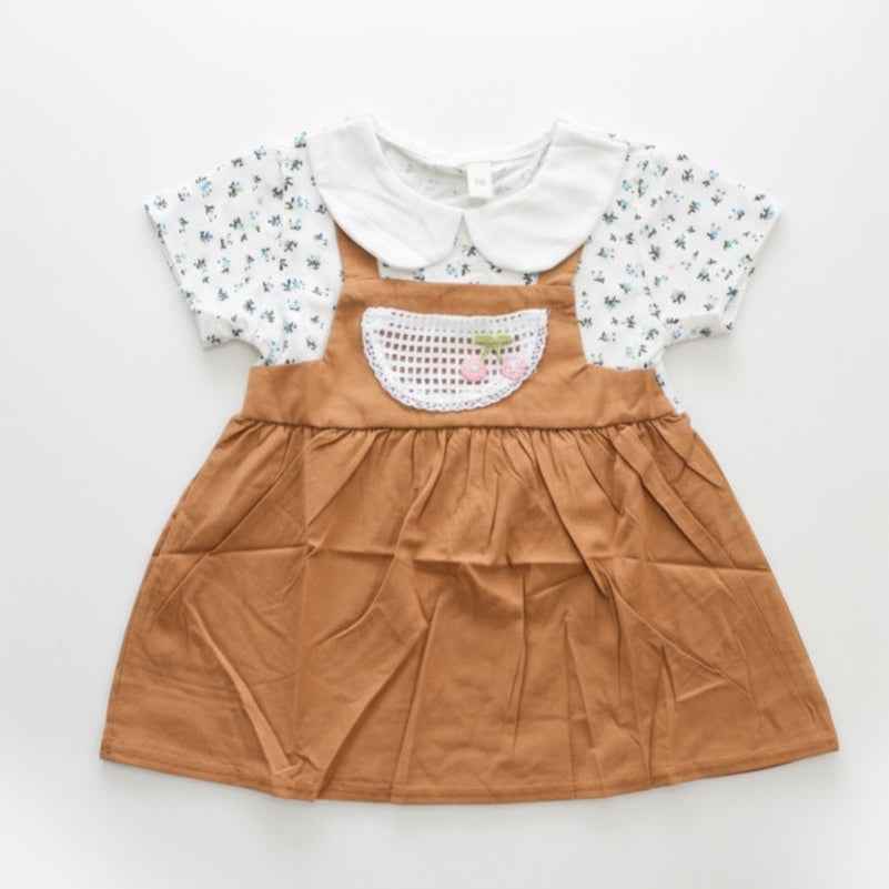 Little Haven “Cherry Garden” Peter Pan Collar Dress – 5 Charming Colours - Little Haven