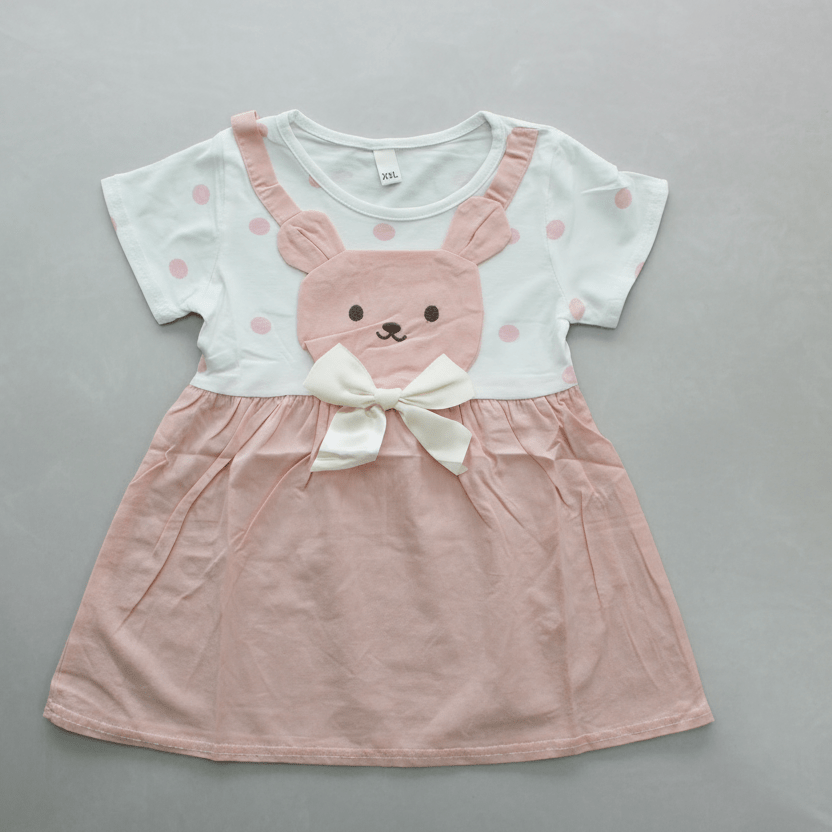 Little Haven “Bunny Buddy Pinafore Dress” - Little Haven