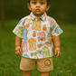“Happy Dino” Shirt & Shorts Co - ord Set - Little Haven