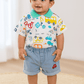 Little Haven “Go Go Zoom!” Boys Co - ord Set – Ride Into Playtime! - Little Haven