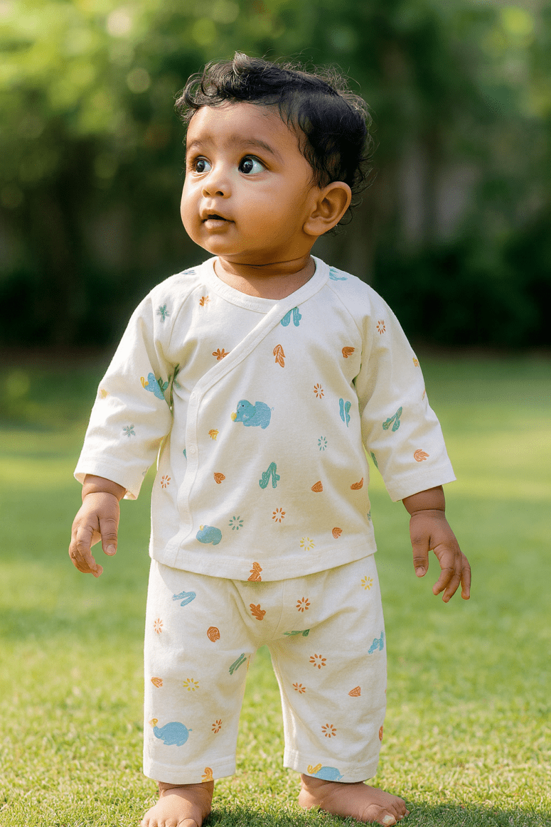 Little Safari Nightwear Set – Elephant Dreams - Little Haven