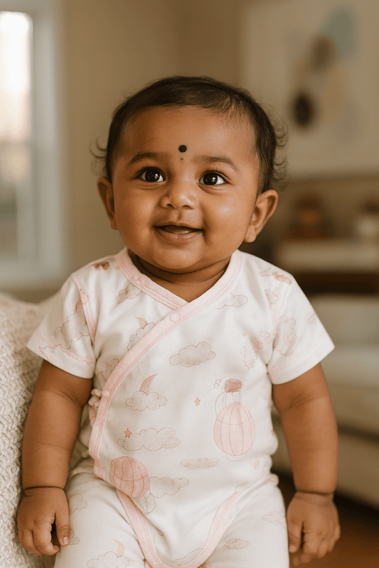 Dreamy Skies Kimono Onesie - Little Haven