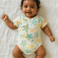 Under the Sea Starfish Kimono Bodysuit – White Base - Little Haven