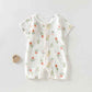 Meadow Button - Front Romper - Little Haven