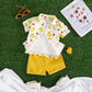 “Quack Me Up” Yellow Duck Shirt & Shorts Set - Little Haven