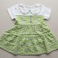 Little Haven “Berry Button” Gingham Baby Dress – 3 Colour Variants